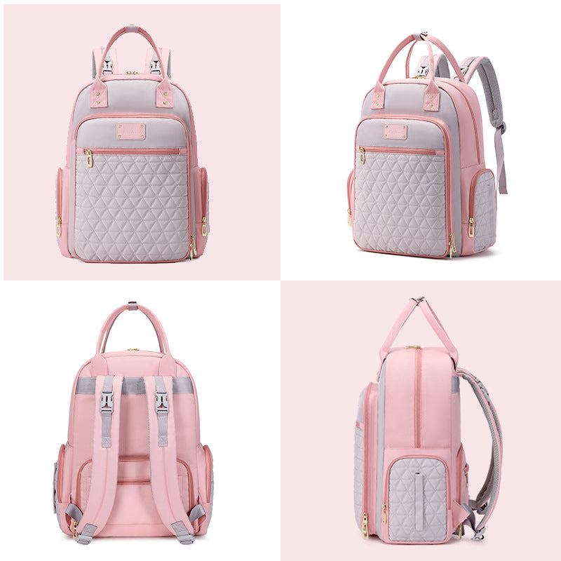 Multifunctional Portable Waterproof Diaper Bag