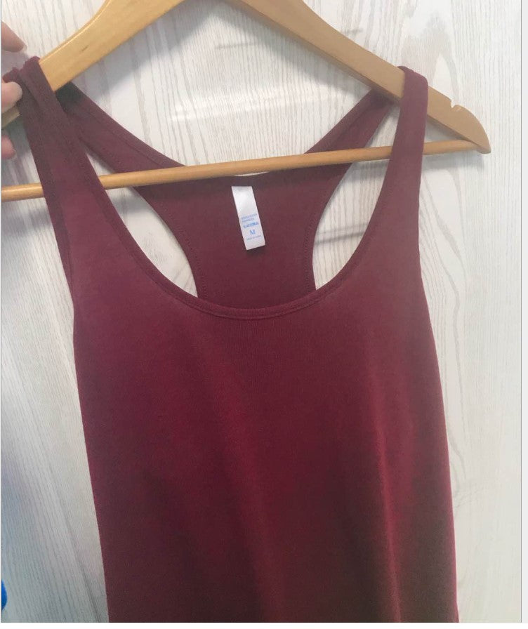 WIFE MOM BOSS Casual Racer Tank