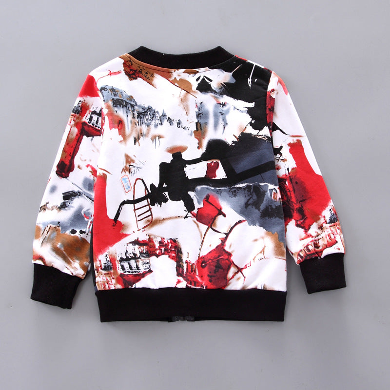 Boys Autumn And Winter Outfit - Three-Pieces